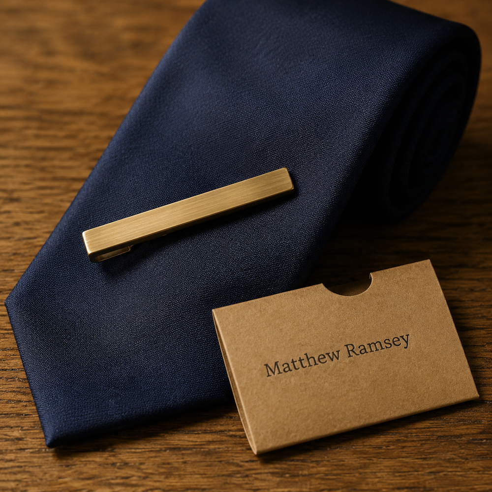 The Whitfield | Brushed Tie Bar