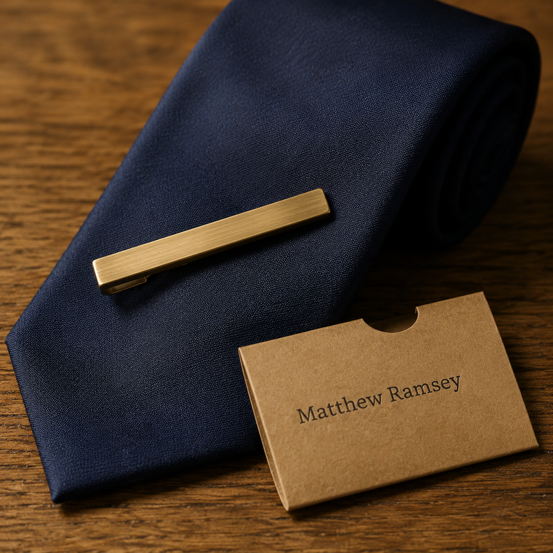 The Whitfield | Brushed Tie Bar