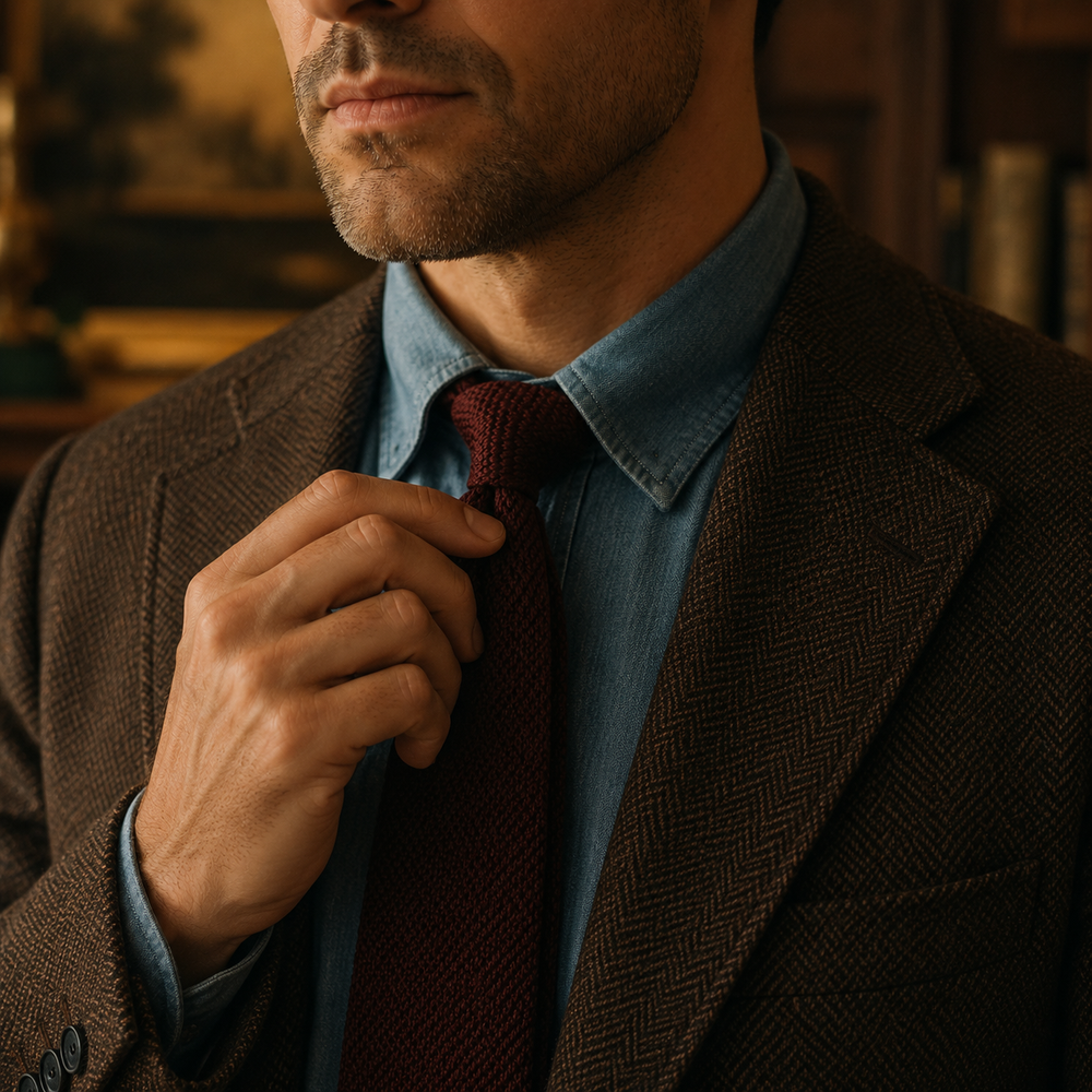 The Pembroke | Knitted Silk Tie