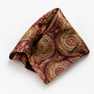 The Aubrey Printed Pocket Square