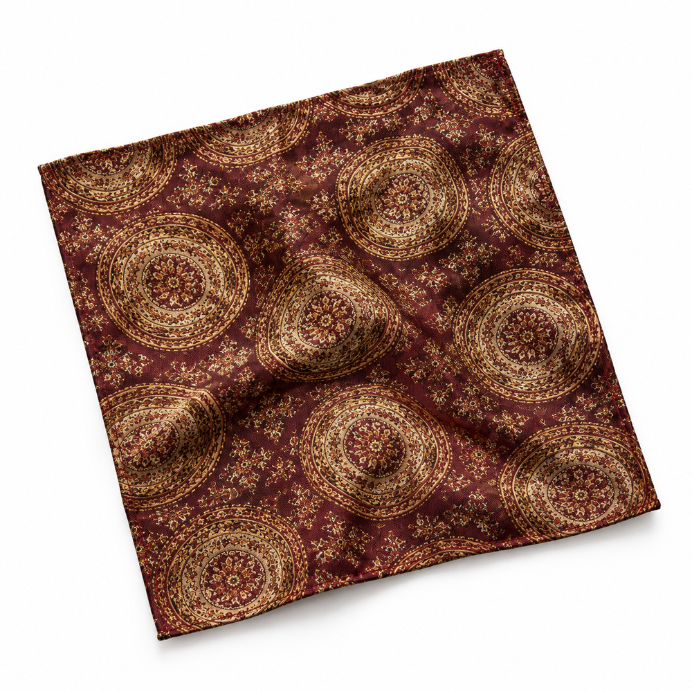 The Aubrey Printed Pocket Square