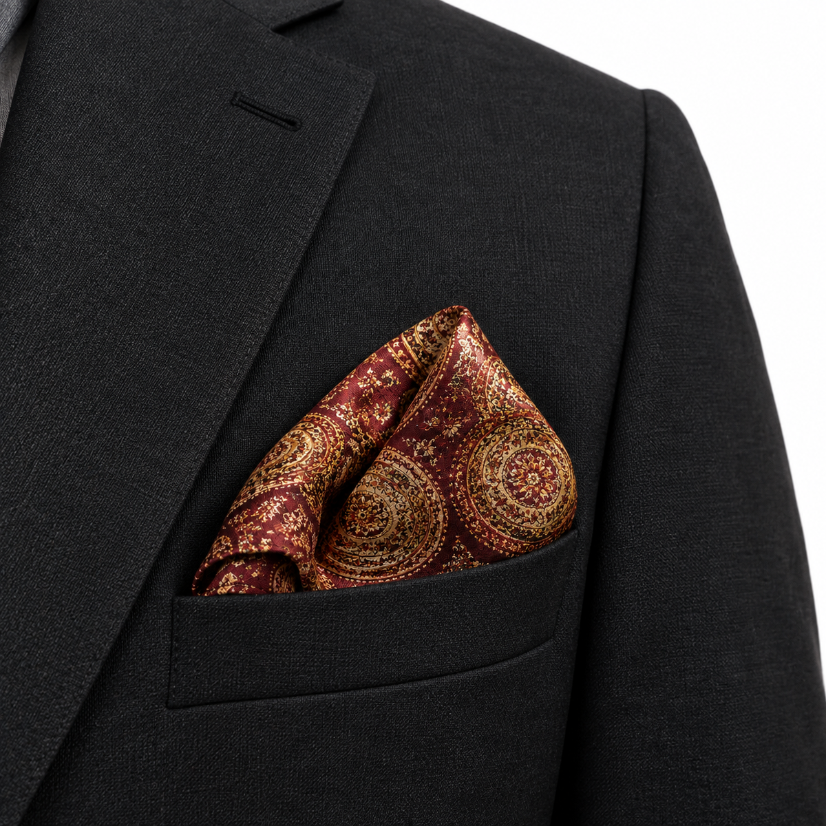 The Aubrey Printed Pocket Square - Product image 3